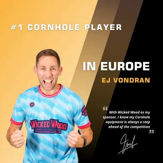 Cornhole Set - 90x60 - Wicked Wood Design Cornhole sets Wicked Wood Games