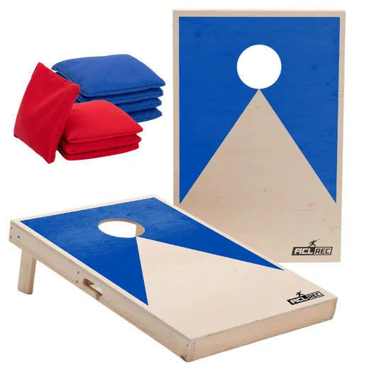 Cornhole Set - 90x60 - Blue Cornhole sets Wicked Wood Games