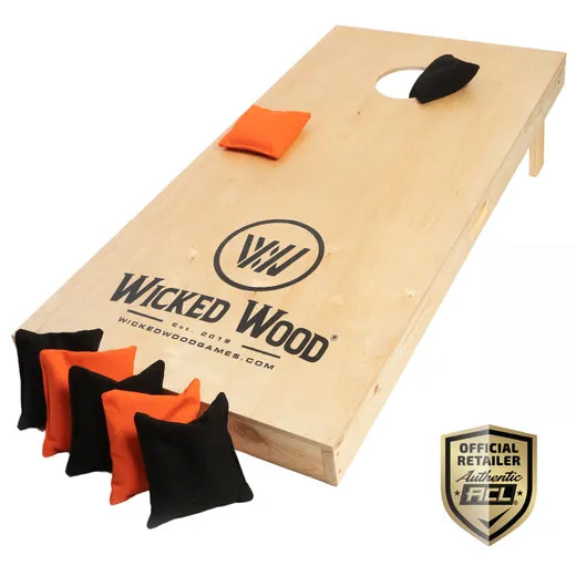 Cornhole Starting Kit - 120x60 - 1x Board / 2x4 Bags Cornhole sets Wicked Wood Games