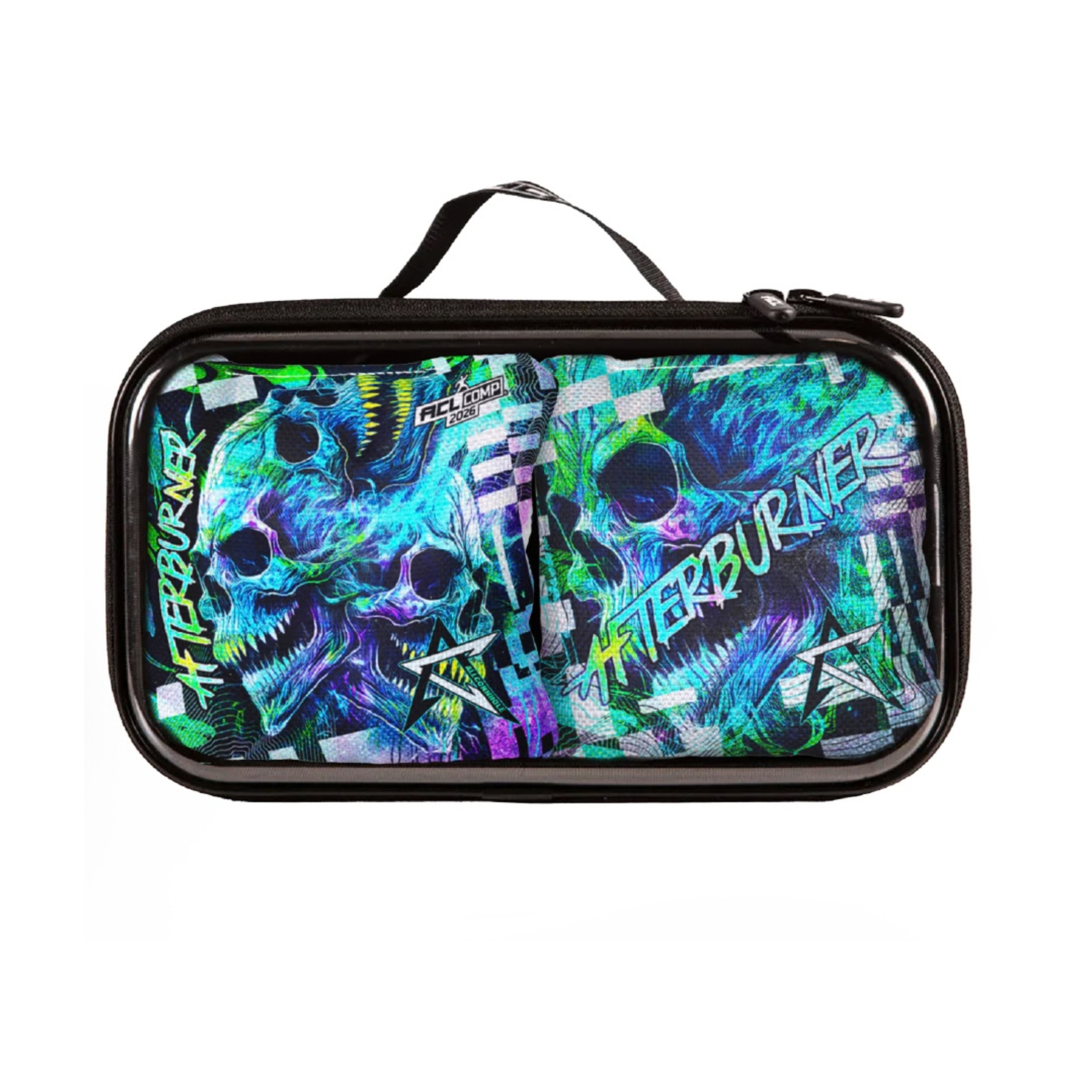 ALLCORNHOLE - AFTERBURNER 2026 - ACL COMP - 1x4 Cornhole Bags Cornhole Bags AllCornhole Teal - Inc HARD CASE