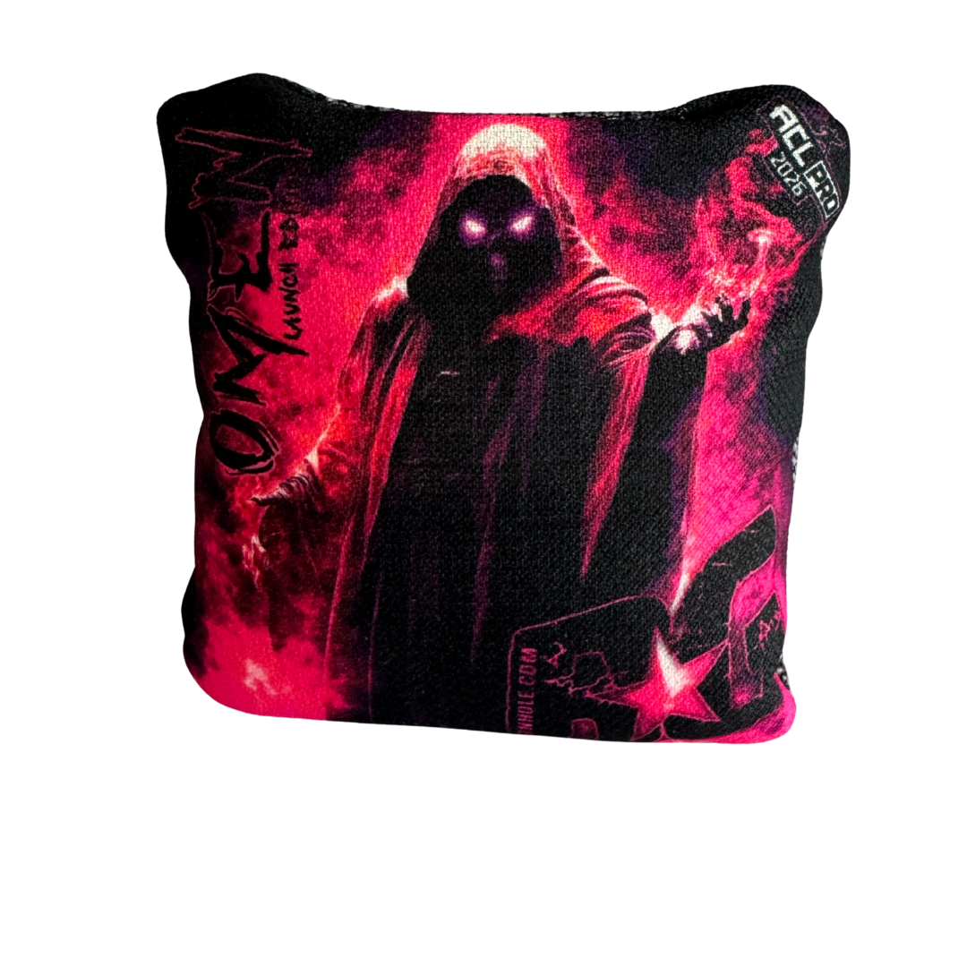 BG Cornhole - Omen - 2026 ACL Pro Cornhole Bags Cornhole Bags BG Cornhole Launch Edition - Blood Moon (Pink)