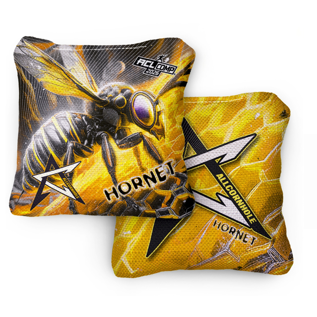 ALLCORNHOLE - HORNET 2026 - ACL COMP - 1x4 Cornhole Bags Cornhole Bags AllCornhole Yellow