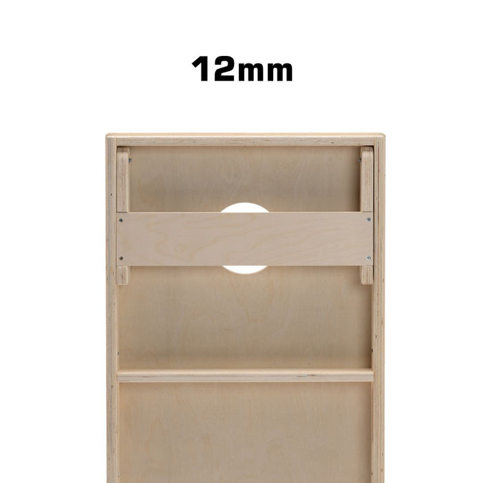 Wicked Wood Games Boards - ACL REC - Premium 12mm - 120x60 - Wicked Wood Logo ACL